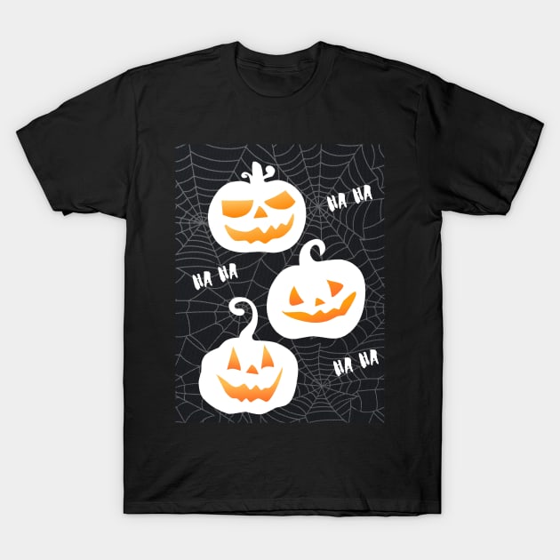 Pumkin Laughs T-Shirt by TereShop